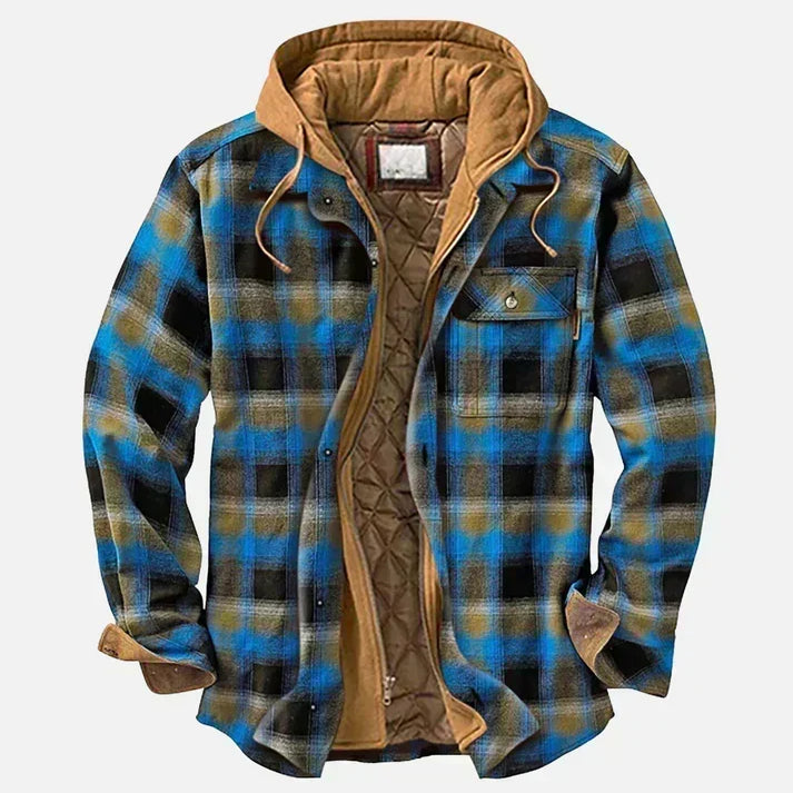 Rory - Patchwork Plaid Jacket