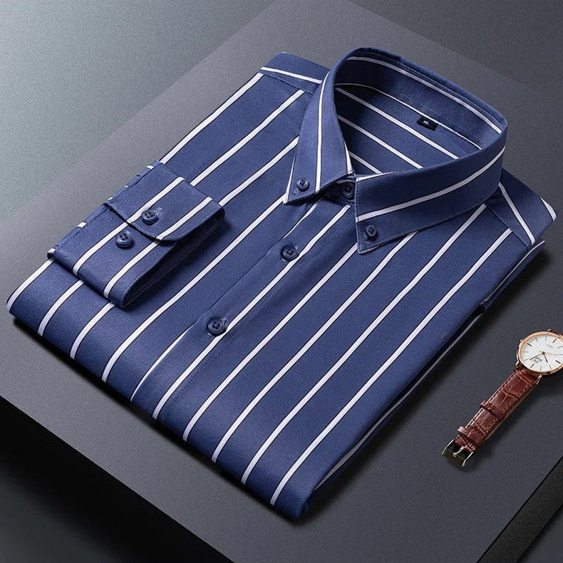 Shane - Pinstripe Shirt