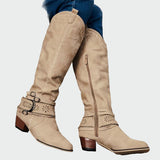 Rosalind - Suede Cowboy Boots