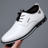Philippe - Black Glossy Finish Derby Shoes