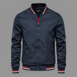 Kingsley men's urban bomber jacket, front view