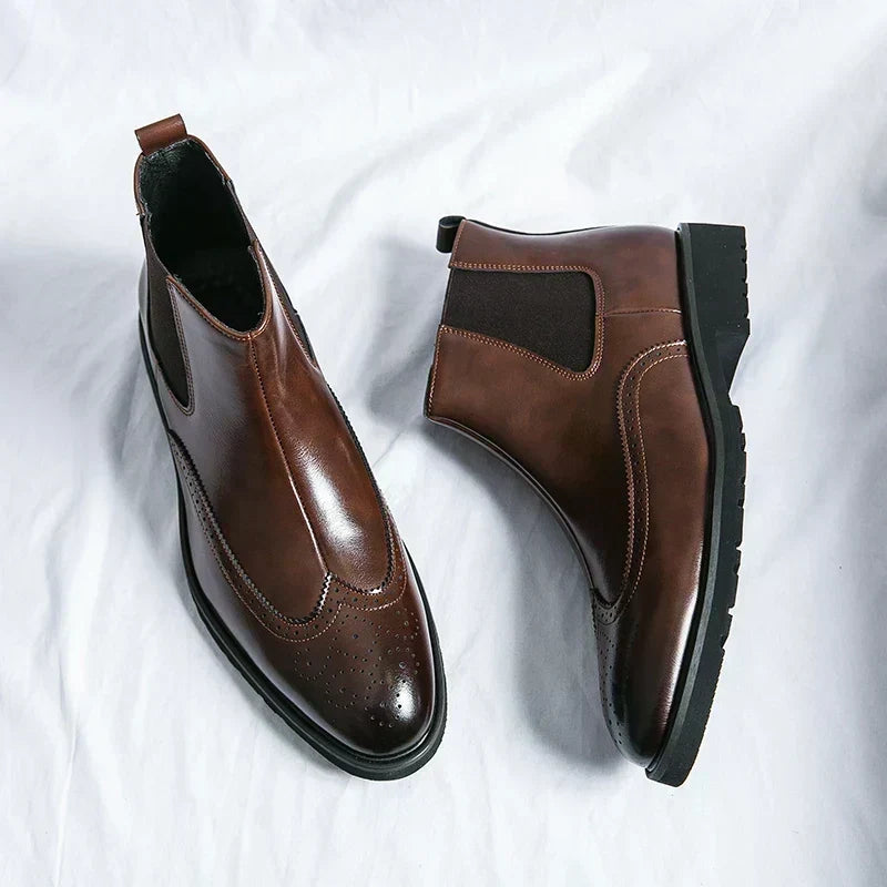 Samuel - Black Chelsea Boots