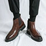 Samuel - Black Chelsea Boots