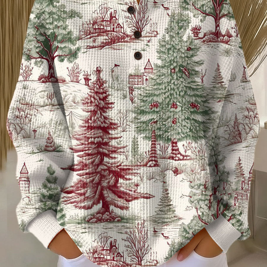 Luna - Winter Landscape Sweater