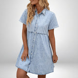 Charlotte - Classic Denim Dress