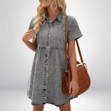 Charlotte - Classic Denim Dress