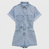 Rosalind - Denim Overalls