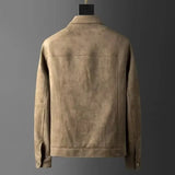 Norris men's faux leather jacket, view 5