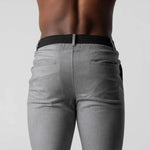 Lorne men's slim fit stretch chino pants, view 8
