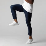 Lorne men's slim fit stretch chino pants, view 12