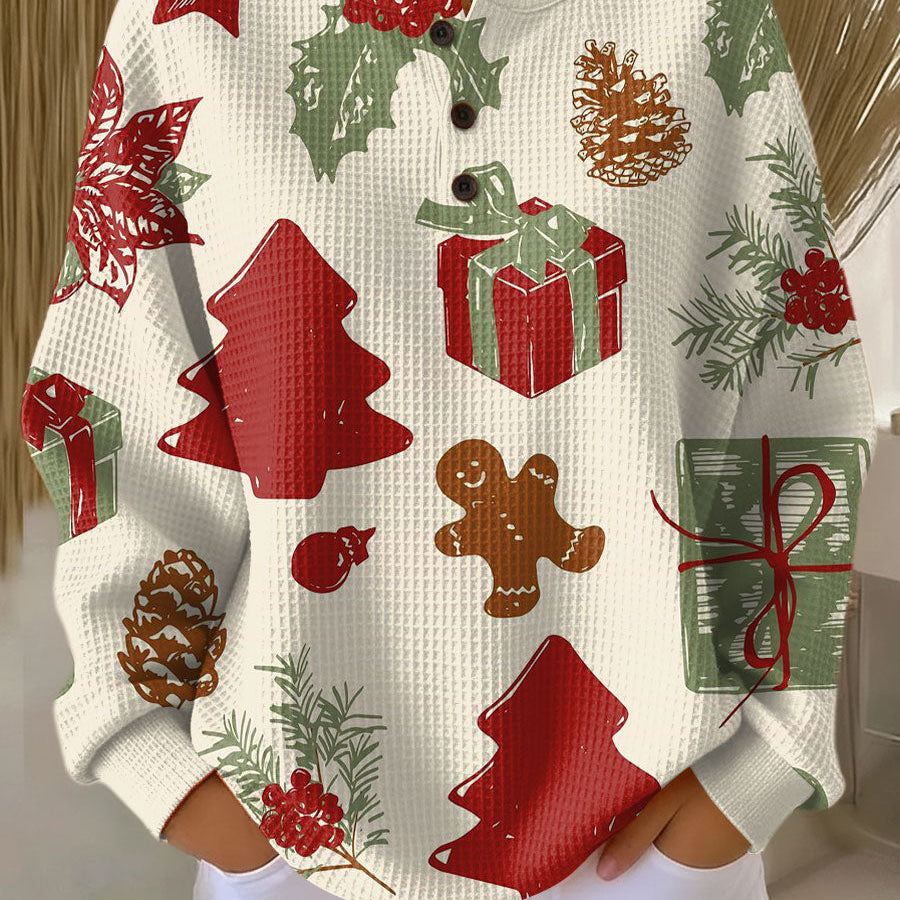 Olivia - Christmas Tree and Gift Top