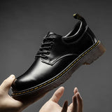 Jacob - Brown Derby Shoes