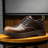 Jacob - Brown Derby Shoes