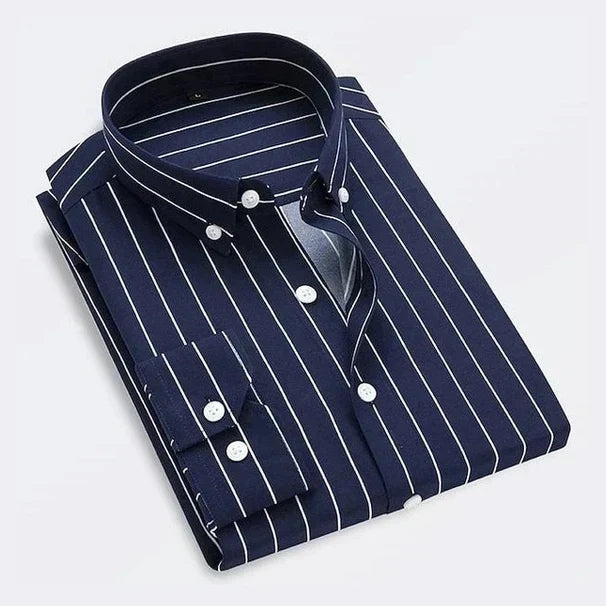 Landon - Striped Shirt