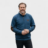 Mike - Cream Half-Zip Sweatshirt