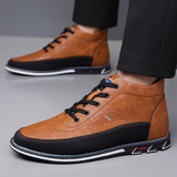 Charles - Black High-Top Casual Shoes