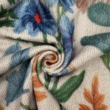 Evelyn - Botanical Garden Floral Zip-Up Cardigan