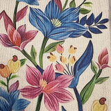 Evelyn - Botanical Garden Floral Zip-Up Cardigan
