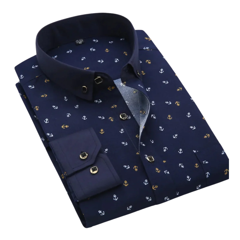 Sean - Tropical Print Shirt