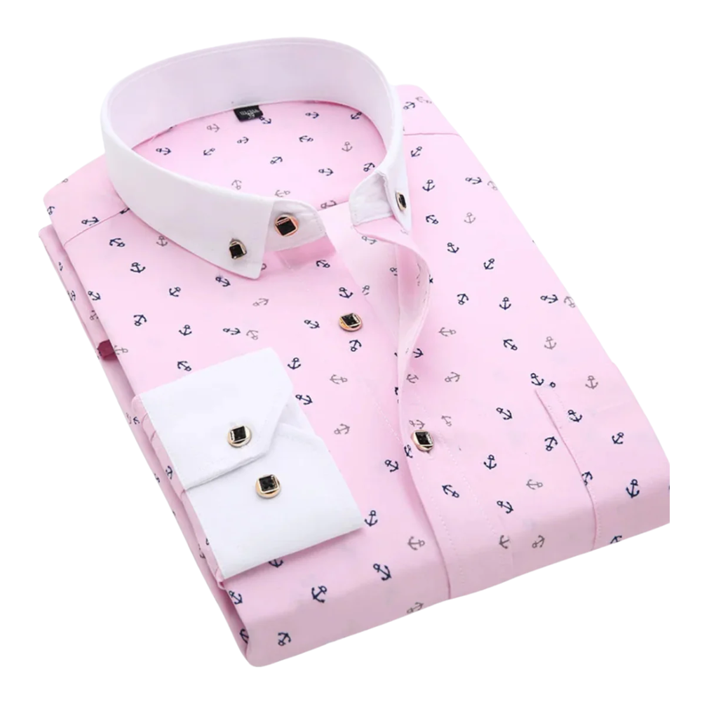 Sean - Tropical Print Shirt