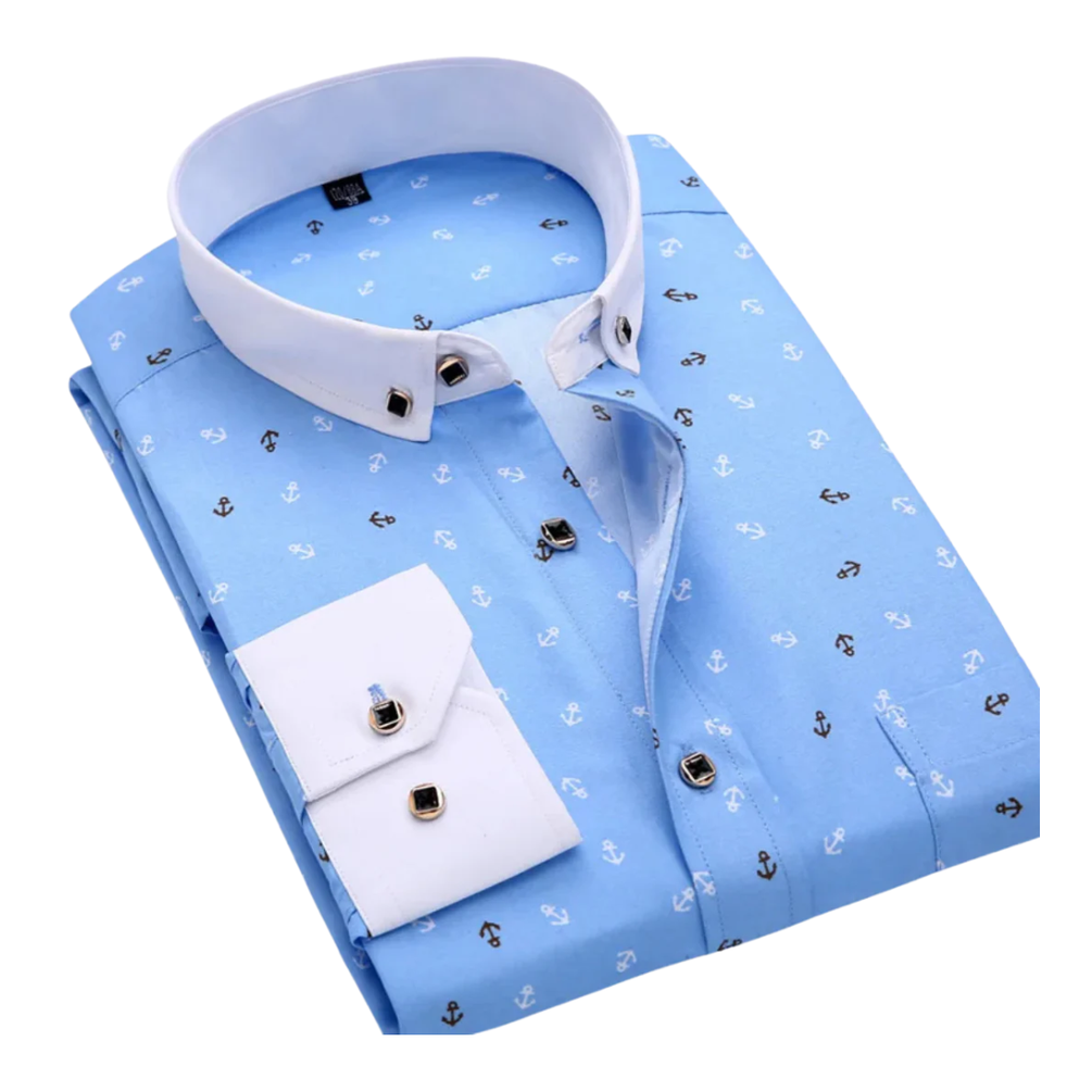 Sean - Tropical Print Shirt