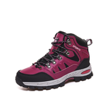 Mathis - Black High-Top Hiking Boots
