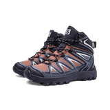 Mathis - Black High-Top Hiking Boots