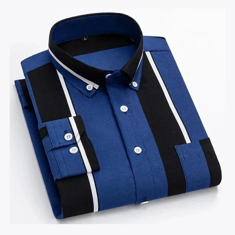 Parker - Vertical Stripe Shirt