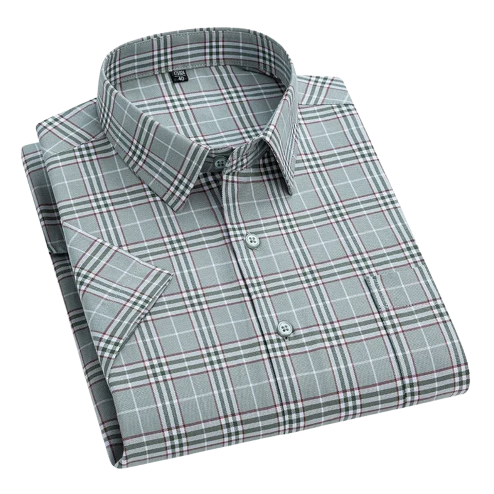 Nolan - Striped Short Sleeve Shirt
