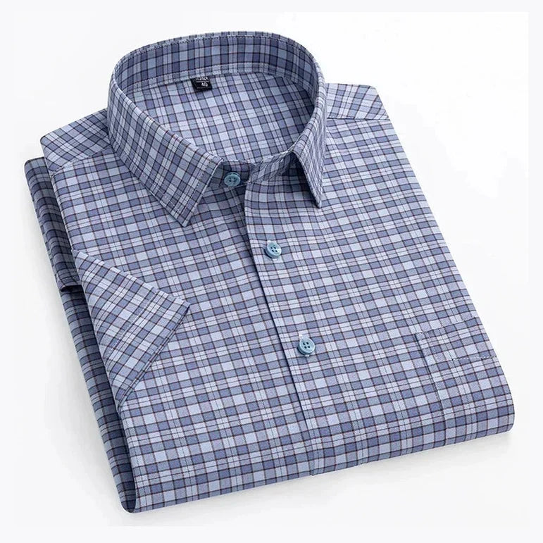 Nolan - Striped Short Sleeve Shirt