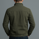 Wallace men's cotton field jacket, view 4