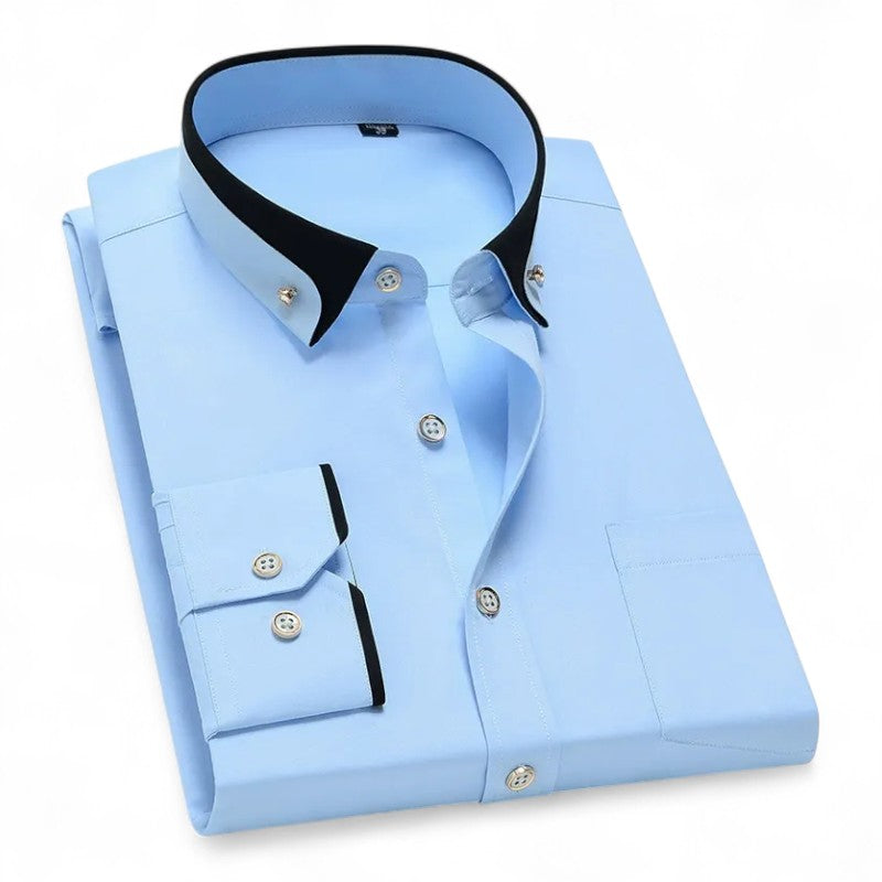 Lane - Shirt with Contrast Collar