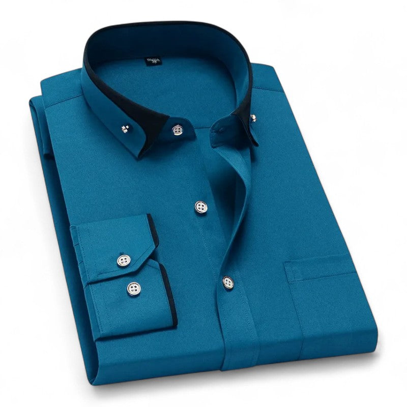 Lane - Shirt with Contrast Collar