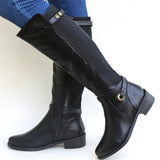 Camilla - Knee-High Leather Orthopedic Boots
